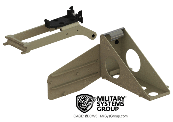 M60 machine gun mount for mk93