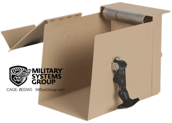 50 cal ammo can holder for mk93 machine gun mount