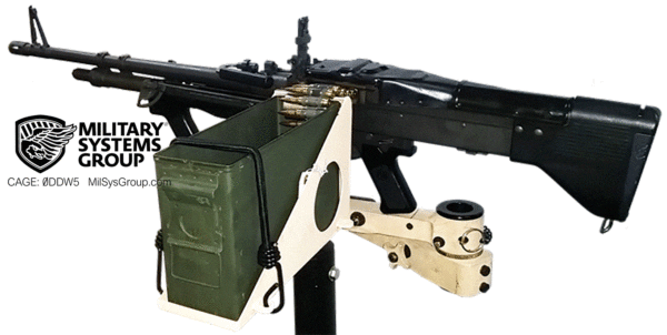 H60 machine gun mount