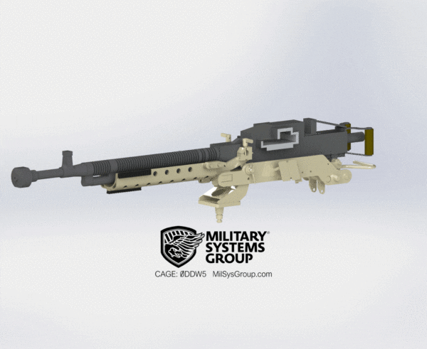 DShK 12.7 Machine Gun Mount