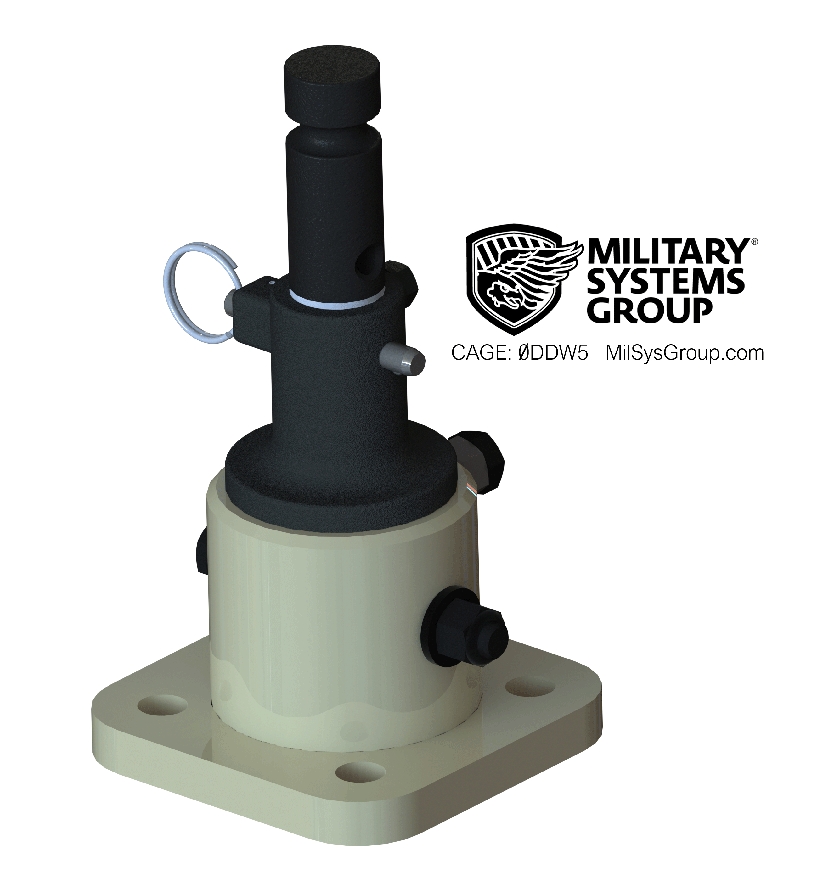 52 Adjustable Pintle Adapter Military Systems Group, Inc.