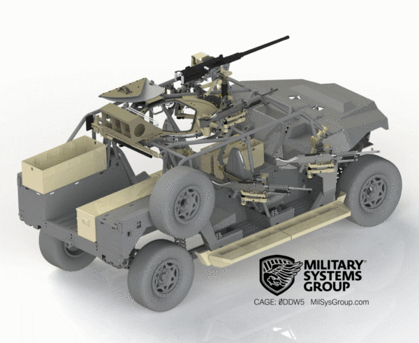 Polaris DAGOR accessories DAGOR machine gun mounts