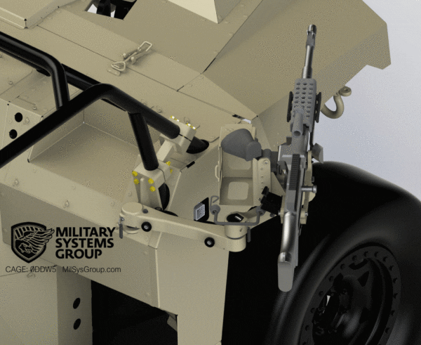 Polaris DAGOR A Pillar Machine Gun Mount