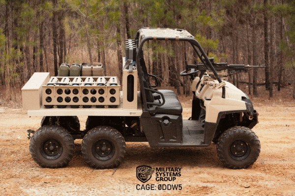 RFSS Polaris ranger mortar ammo carrier fire support