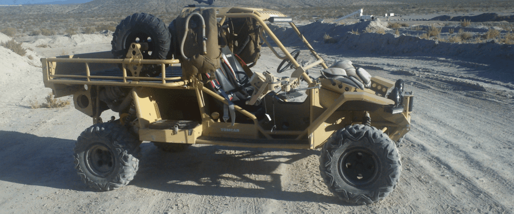 Tomcar ATV Gun Mount Side | Military Systems Group