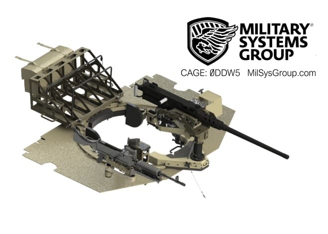 Military Systems Group, Inc. Machine Gun Turret Mounts | Military Systems Group