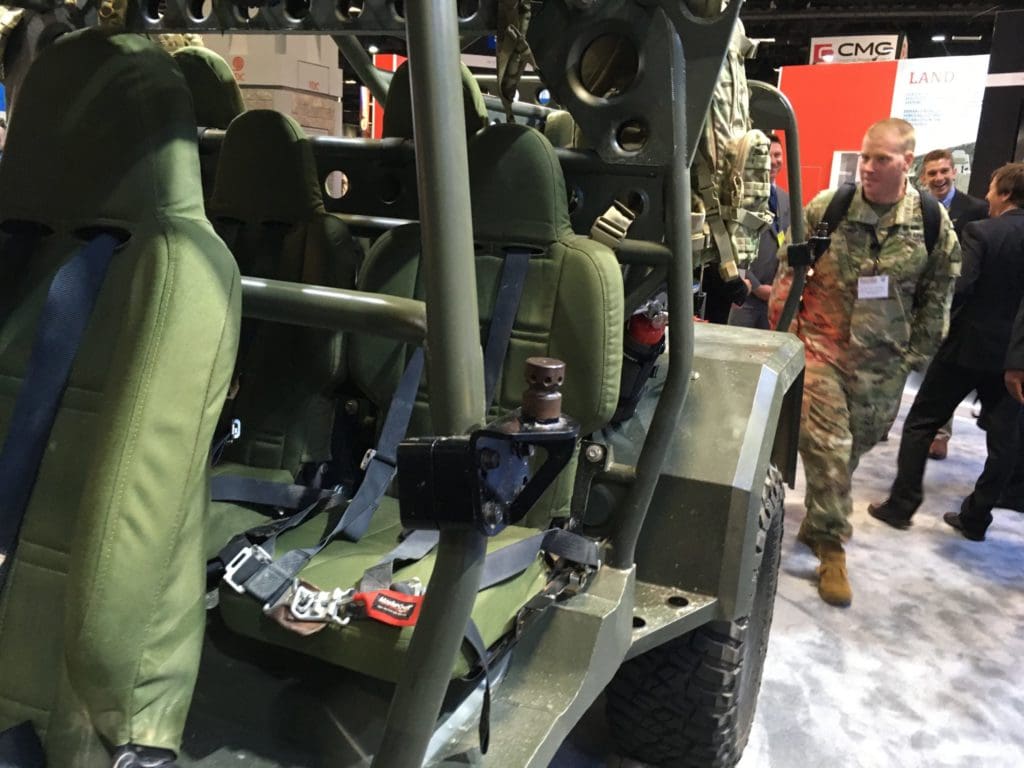GM Defense prepared for MSG Swing Arm at AUSA 2019