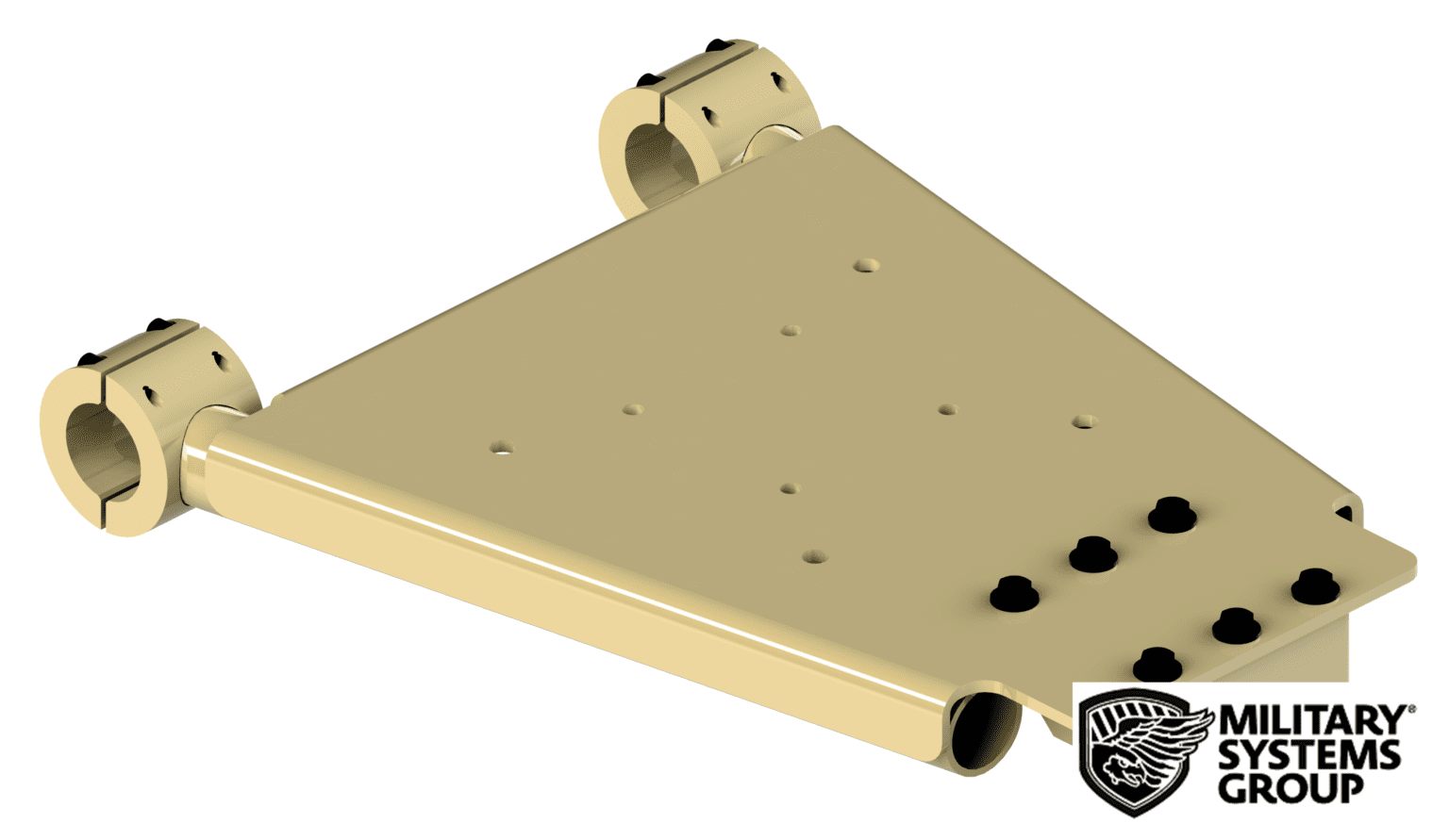 TOMCAR ROPS Swing Arm Mounting Bracket Military Systems Group