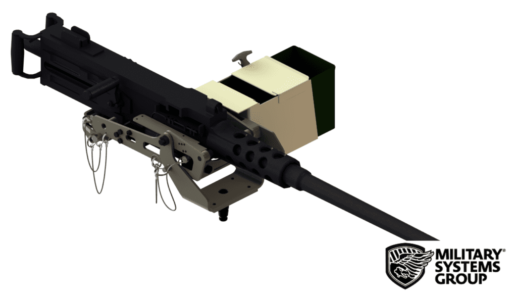 MK93 M2HB/M3/MK19 Machine Gun Mount | Military Systems Group