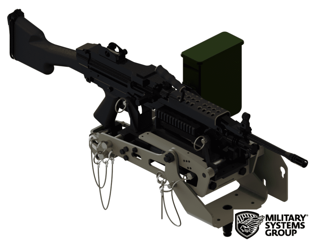 MK93 M2HB/M3/MK19 Machine Gun Mount Military Systems Group