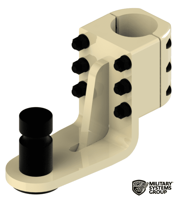 SXV APillar Swing Arm Mounting Bracket Military Systems Group