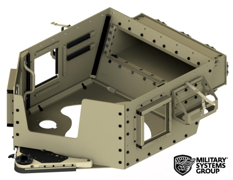 Gunner Protection Kit (GPK) 21″ walls without Turret Military Systems Group